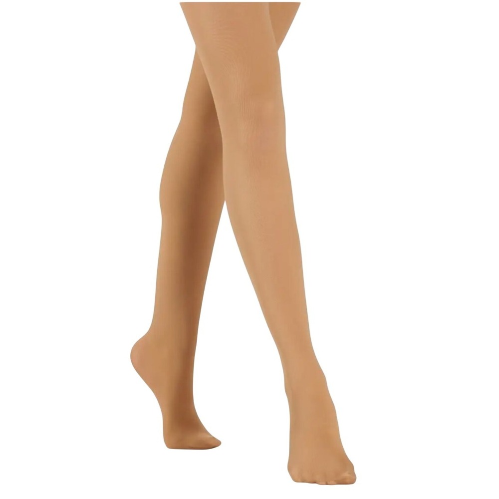 Weissman Adult Footed Tights Honey Microfiber Size MA Dance Ballet Style: W990